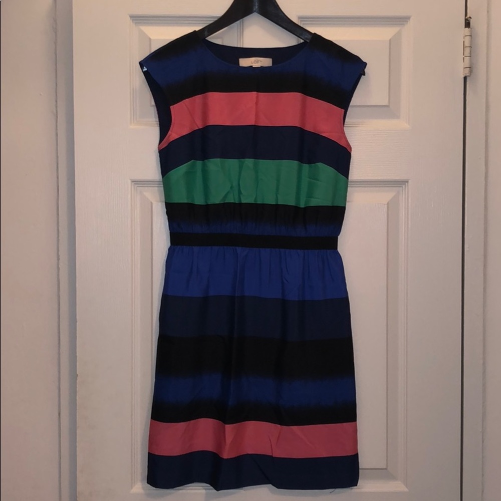 Ann Taylor LOFT striped dress!